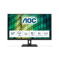 AOC E2 U32E2N LED display 80 cm (31.5") 3840 x 2160 Pixeles 4K Ultra HD Negro