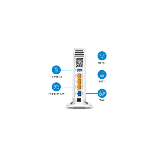 FRITZ!Box 4060 router inalámbrico Gigabit Ethernet Tribanda (2,4 GHz/5 GHz/5 GHz)
