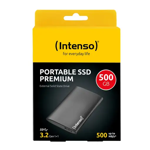 Intenso Premium Edition 500 GB Micro-USB B 3.2 Gen 1 (3.1 Gen 1) Negro