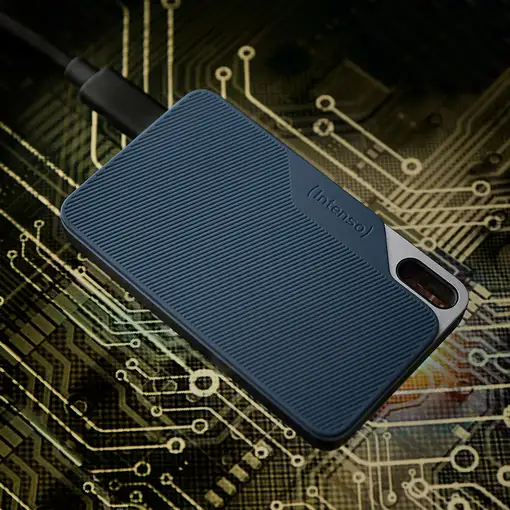 Intenso Lesen/Schreiben bis zu 500 MB/s/500GB USB Tipo C 3.2 Gen 1 (3.1 Gen 1) Azu