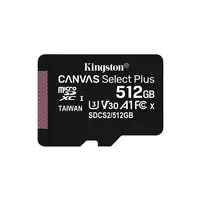 Kingston Technology Paquete de una tarjeta micSDXC Canvas Select Plus 100R A1 C10