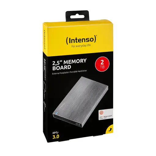 Intenso 6028680 disco duro externo 2 TB 5400 RPM 2.5" Micro-USB B Antracita