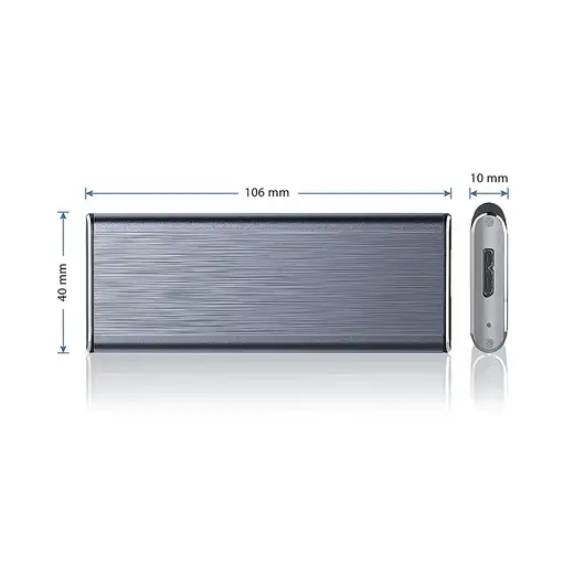 Conceptronic DDE03G caja para disco duro externo Caja externa para unidad de estad