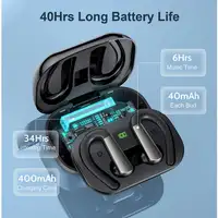 Auriculares Deportivos Bluetooth Klack TWS-X13 con Micrófono y Pantalla LED