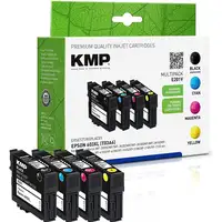 KMP MULTIPACK E201V cartucho de tinta 4 pieza(s) Compatible Negro, Cian, Magenta,