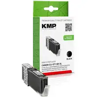 KMP C107BKX cartucho de tinta Negro
