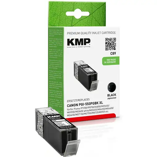 KMP C89 cartucho de tinta 1 pieza(s) Negro KMP C89 cartucho de tinta 1 pieza(s) Negro