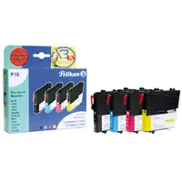 Pelikan 4107602 cartucho de tinta 4 pieza(s) Negro, Cian, Magenta, Amarillo Pelikan 4107602 cartucho de tinta 4 pieza(s) Negro, Cian, Magenta, Amarillo