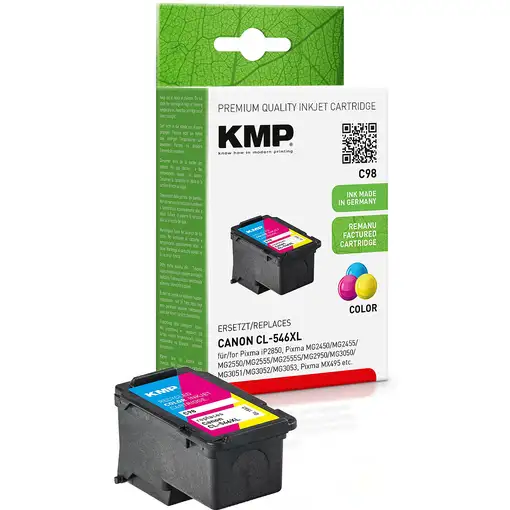 KMP C98 cartucho de tinta Cian, Magenta, Amarillo