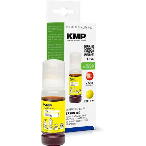 KMP E194 cartucho de tinta 1 pieza(s) Compatible Amarillo