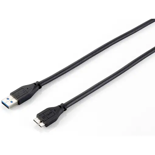 Equip 128397 Cable USB 3.0 A a Micro-B , M/M, 1,8m, 5Gbps, Negro