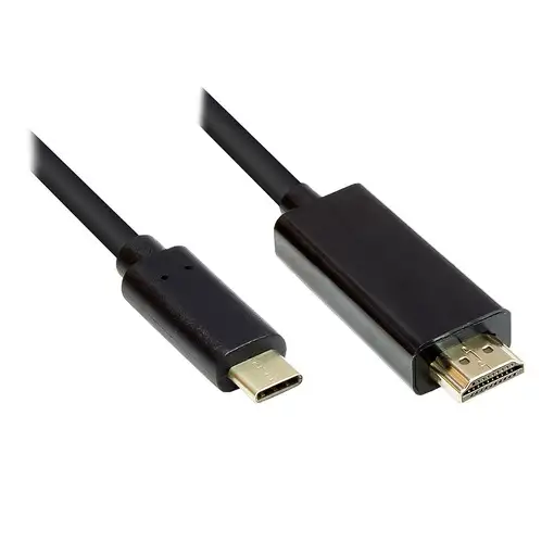 Alcasa GC-M0100 adaptador de cable de vídeo 1 m HDMI tipo A (Estándar) USB Tipo C Alcasa GC-M0100 adaptador de cable de vídeo 1 m HDMI tipo A (Estándar) USB Tipo C