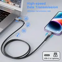 Cable Carga Rápida de 2 metros USB-C a LIGHTING - Irrompible