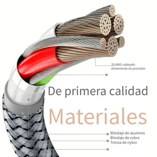 Cable Carga Rápida de 2 metros USB-C a LIGHTING - Irrompible