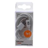 2GO 795925 cable USB USB 3.2 Gen 1 (3.1 Gen 1) 1 m Micro-USB B USB C Blanco