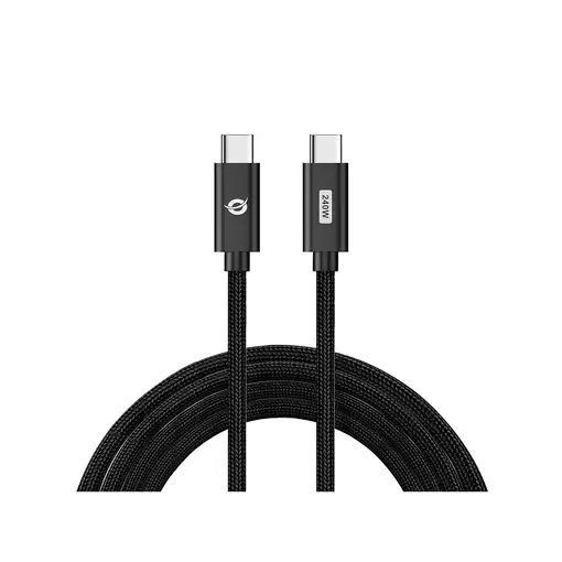 Conceptronic ETTA03B20 cable USB USB 2.0 2 m USB C Negro