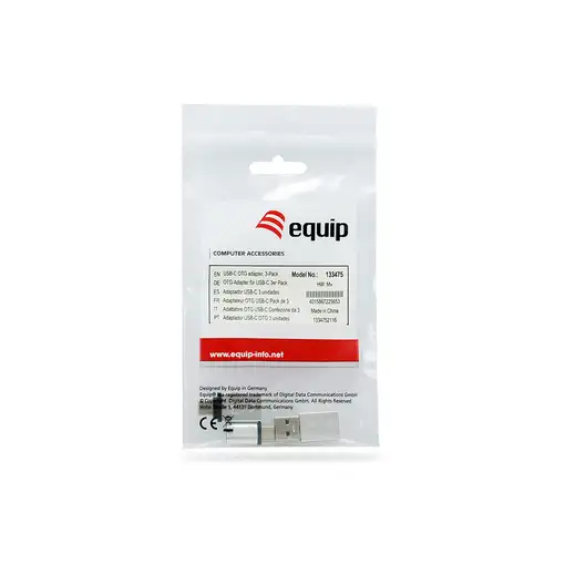 Equip Adaptador USB-C OTG, paquete de 3