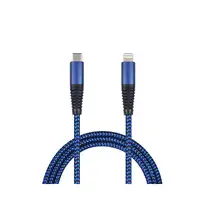 2GO 797196 cable de conector Lightning 1 m Azul