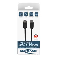 Ansmann 1700-0122 cable USB 2 m USB C Negro