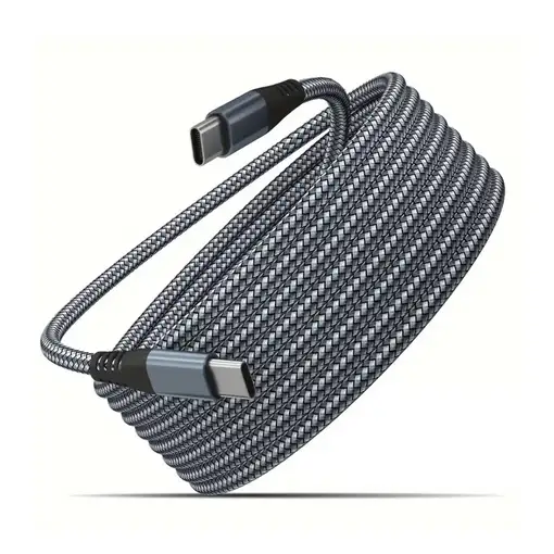 Cable Carga Rápida trenzado de 2 metros USB-C a USB-C -Irrompible