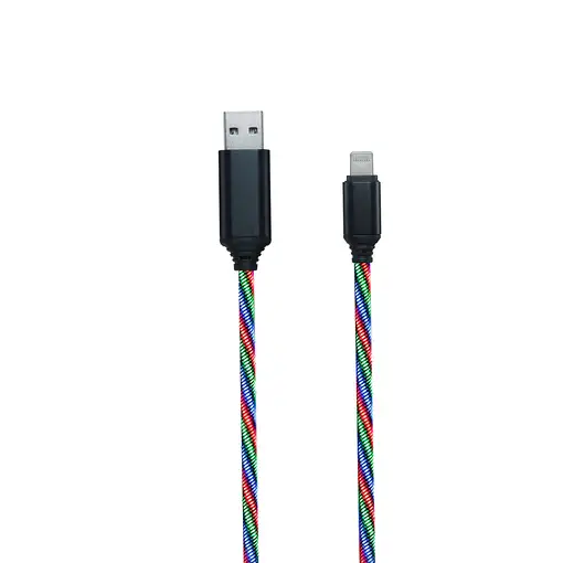 2GO 797147 cable de conector Lightning 1 m Multicolor
