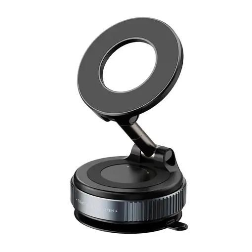 Soporte magnético Klack para teléfono con brazo regulable 360, ventosa ultra vacío