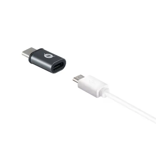 Conceptronic DONN05G cambiador de género para cable USB 2.0 Type-C USB 2.0 Micro N