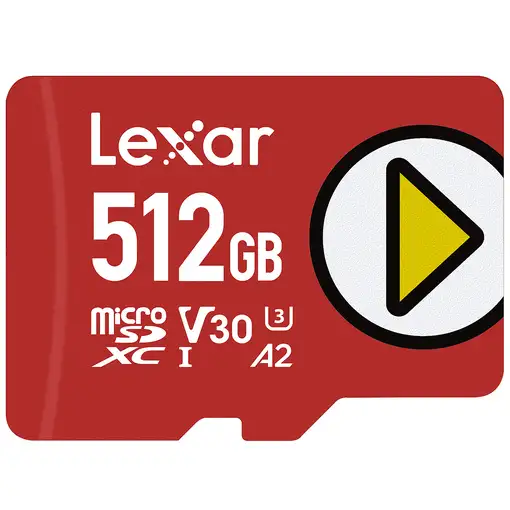 Lexar PLAY microSDXC UHS-I Card 512 GB Clase 10
