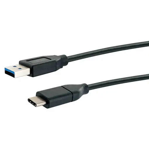 Schwaiger LK 050 C cable USB USB 3.2 Gen 2 (3.1 Gen 2) 0,5 m USB A USB C Negro