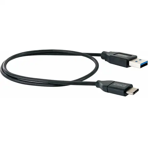 Schwaiger LK 050 C cable USB USB 3.2 Gen 2 (3.1 Gen 2) 0,5 m USB A USB C Negro