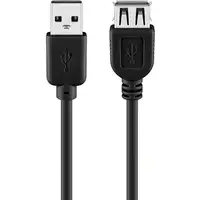 Goobay 68904 cable USB USB 2.0 3 m USB A Negro