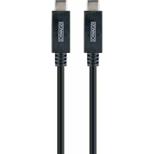 Schwaiger LK 101 C cable USB USB 3.2 Gen 2 (3.1 Gen 2) 1 m USB C Negro