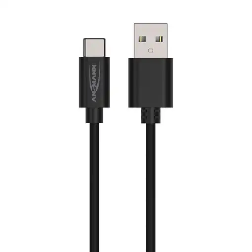 Ansmann 1700-0130 cable USB 1 m USB A USB C Negro