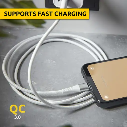 Intenso Cable de carga/datos USB-C A315C, 1,5 m, carga rápida hasta 60 vatios, bla