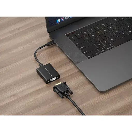 Conceptronic ABBY05B Adaptador gráfico USB 1920 x 1080 Pixeles Negro