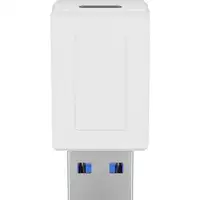 Goobay 55225 cambiador de género para cable USB-C USB 3.0 (type A) Blanco Goobay 55225 cambiador de género para cable USB-C USB 3.0 (type A) Blanco