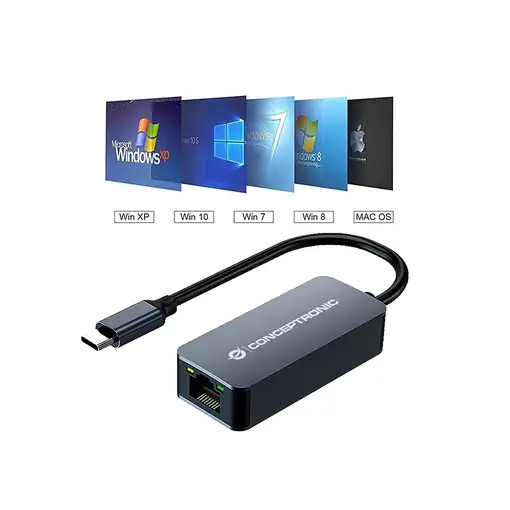 Conceptronic ABBY12GC adaptador y tarjeta de red Ethernet 2500 Mbit/s