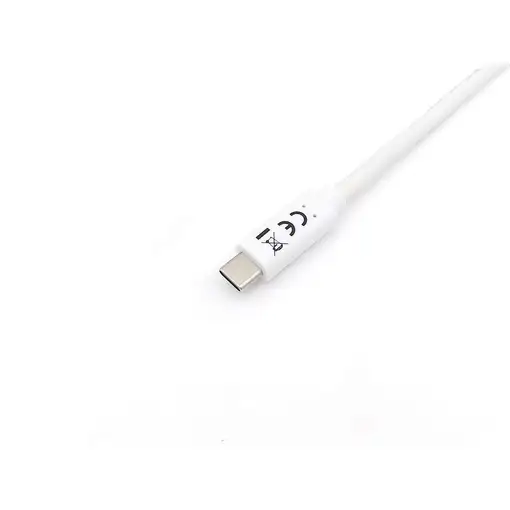 Equip 128362 Cable USB 3.2 Gen 1 C a C , M/M , 2,0m, PD 60W, 5Gbps, Blanco