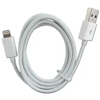 2GO 794888 cable de conector Lightning 1 m Blanco