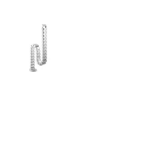 Equip 650809 organizador de cables Piso Blanco 1 pieza(s)
