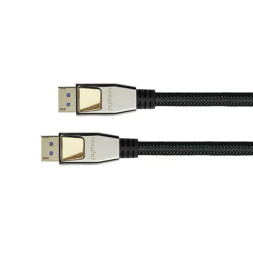 Python DP20-PY005 cable DisplayPort 0,5 m Negro