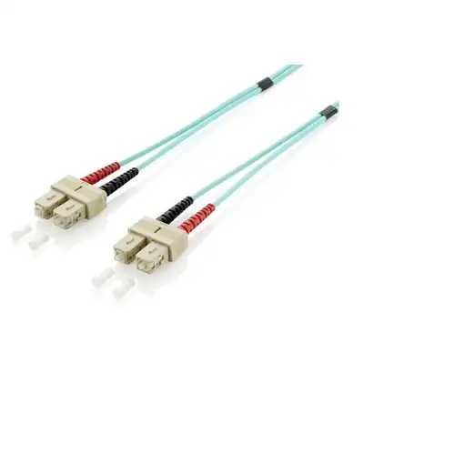 Equip 255322 Cable de fibra óptica e InfiniBand 2 m SC Turquesa