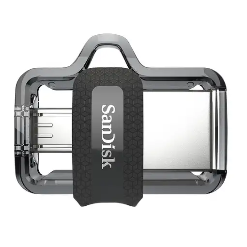 SanDisk 173386 unidad flash USB 128 GB USB Type-A / Micro-USB Negro, Transparente