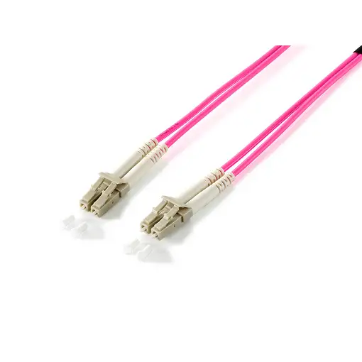 Equip 255517 Cable de fibra óptica e InfiniBand 15 m LC Beige, Violeta
