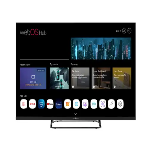 Smart Tech 43UW02V WebOS Hub 43\ UHD Smart TV