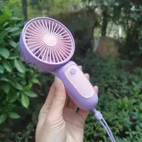 Mini ventilador Klack portátil silencioso, recargable USB