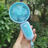 Mini ventilador Klack portátil silencioso, recargable USB