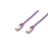 Equip 605650 cable de red Púrpura 1 m Cat6a S/FTP (S-STP)