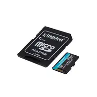 Kingston Technology Tarjeta microSDXC Canvas Go Plus Gen4 de 64 GB, 200 MB/s, A2 U