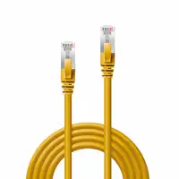 Lindy 47862 cable de red Amarillo 1 m Cat6a S/FTP (S-STP)